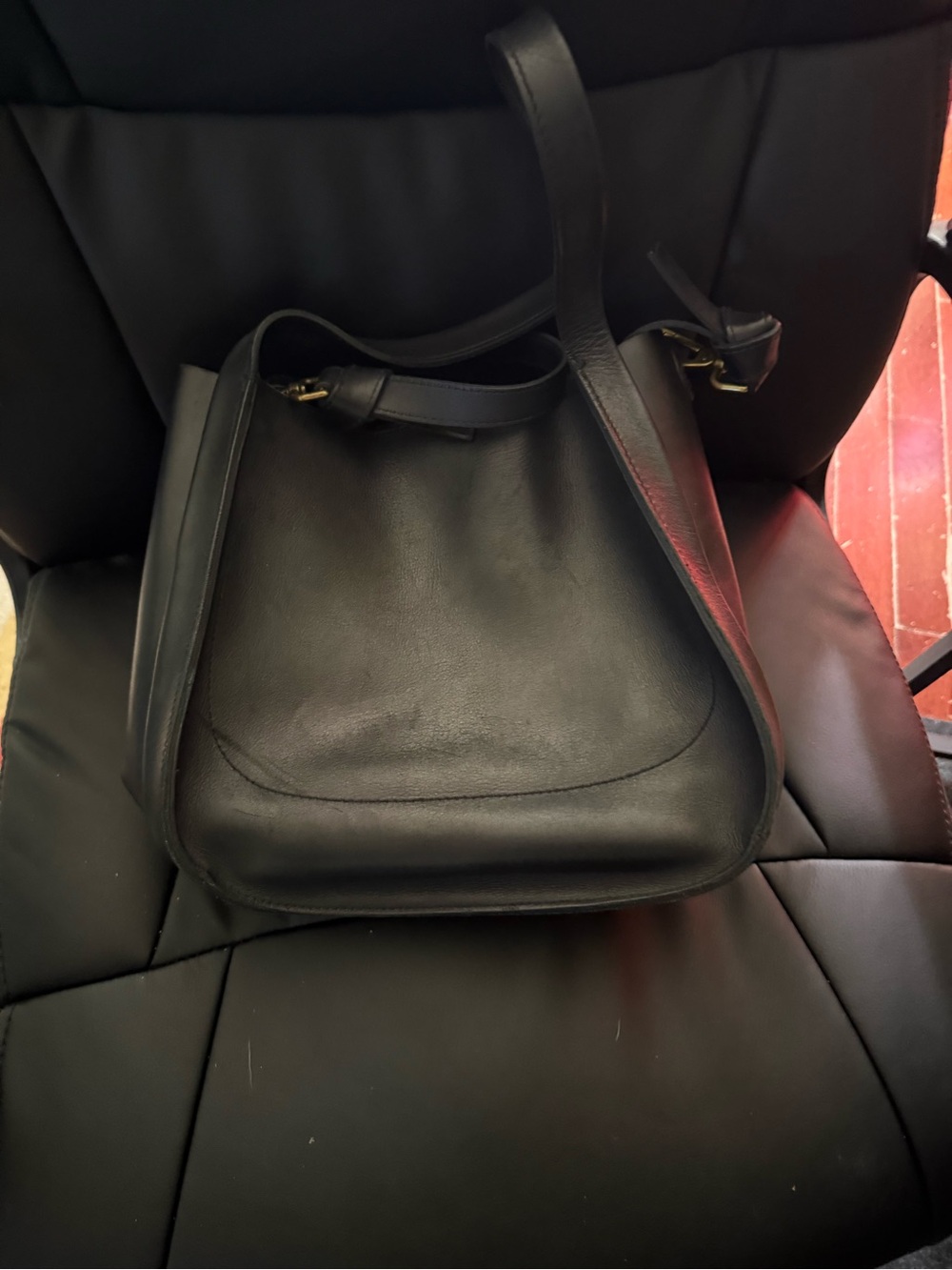 Madewell Black Sydney Shoulder Bag - Picture 5 of 8